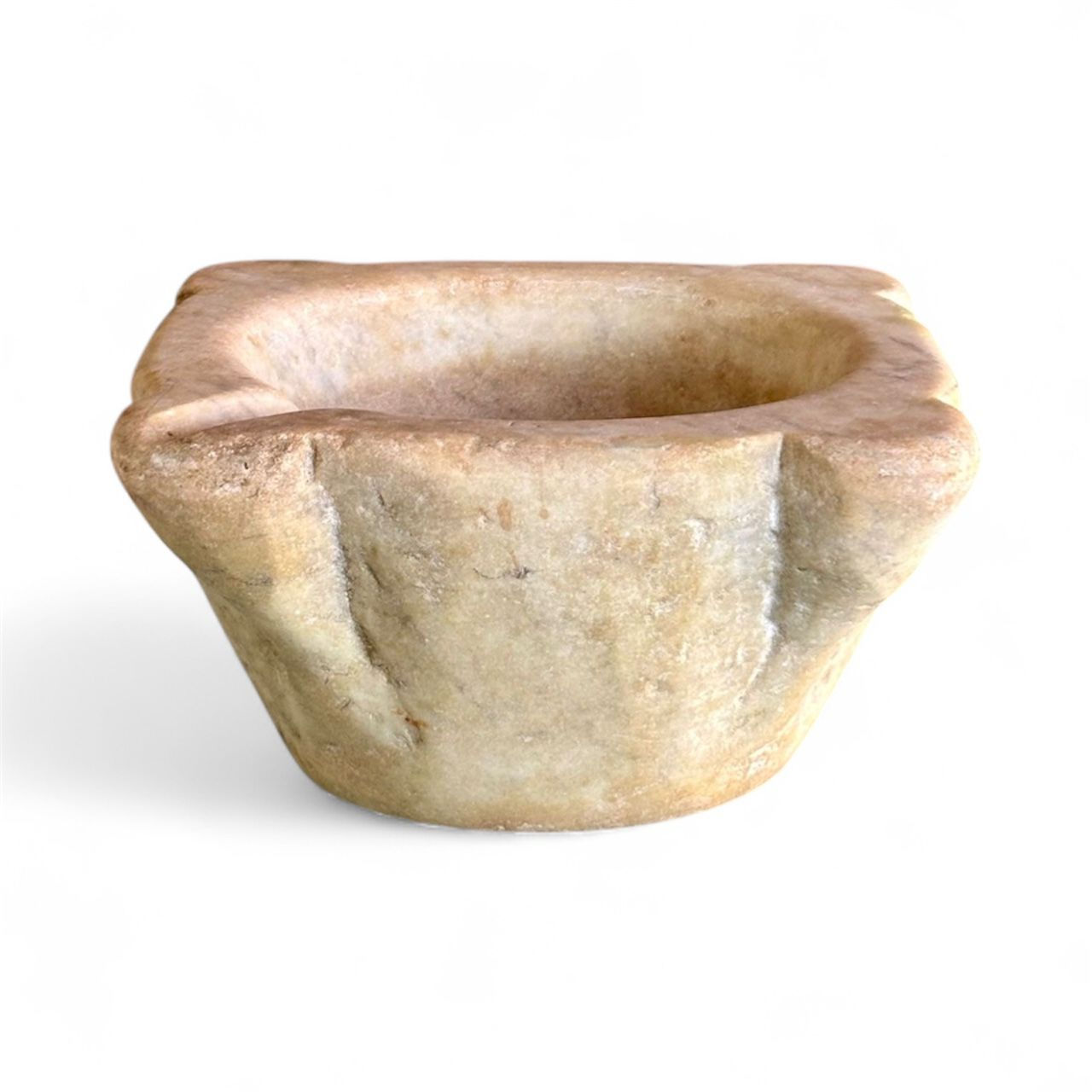 Mortero de mármol Circa 1.850.