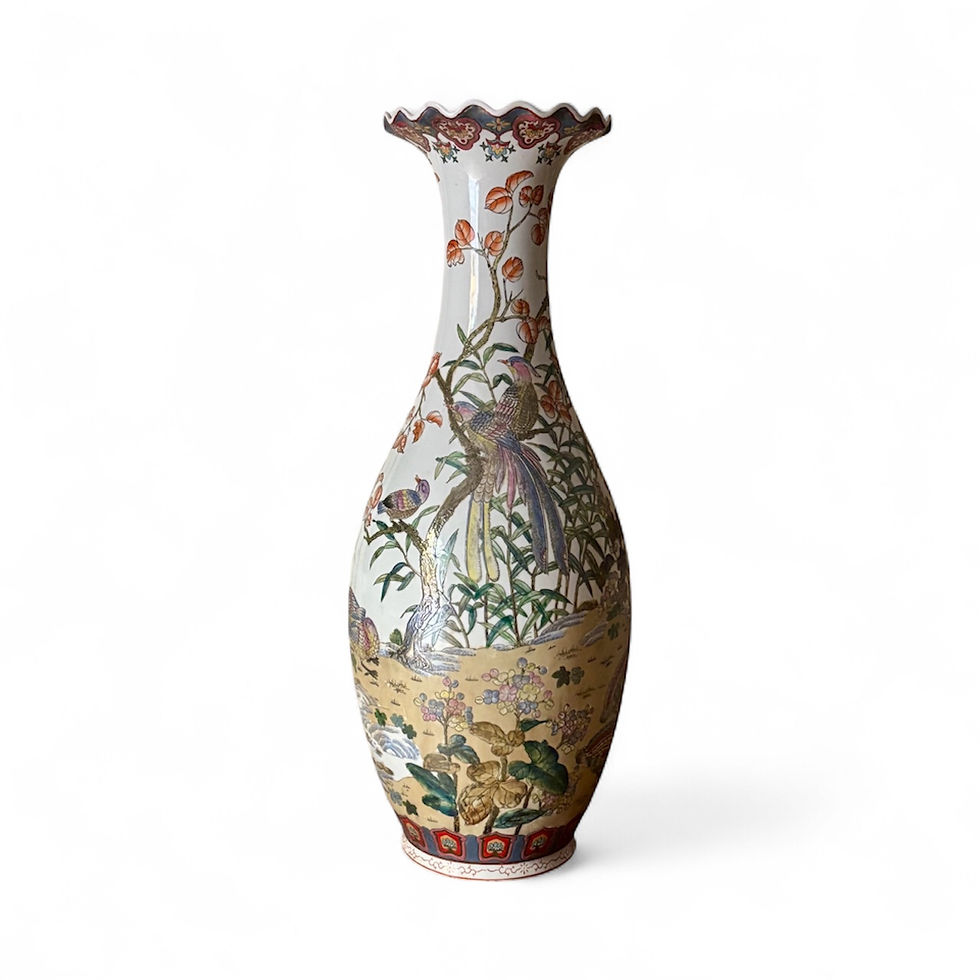 Miniatura: Jarrón oriental Circa 1.920.