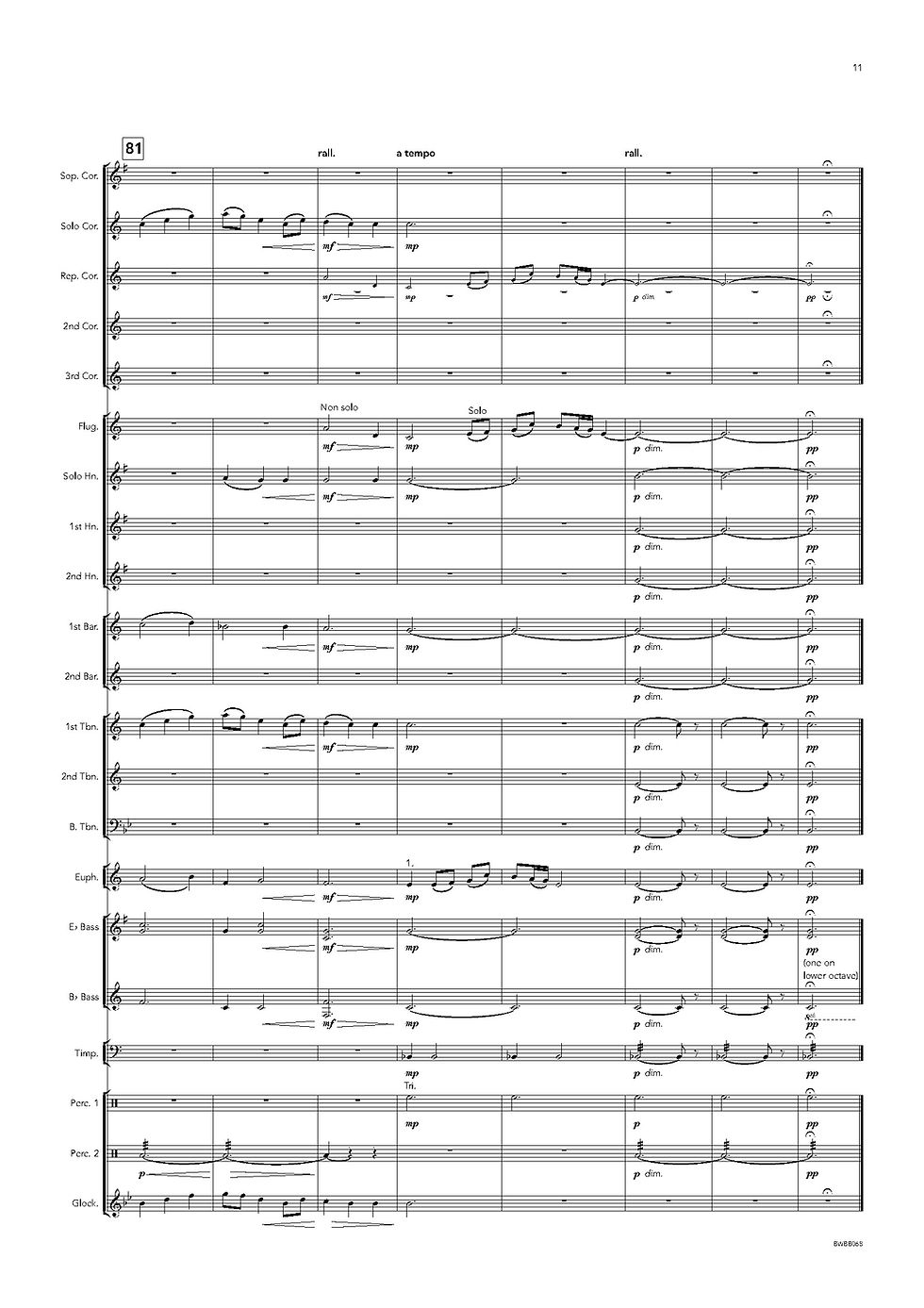 Thumbnail: Be Thou My Vision (Brass Band) Traditional arr. Andrew Wainwright