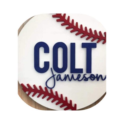 Baseball Door Hanger Your Favorite Ball Player Gander Studio