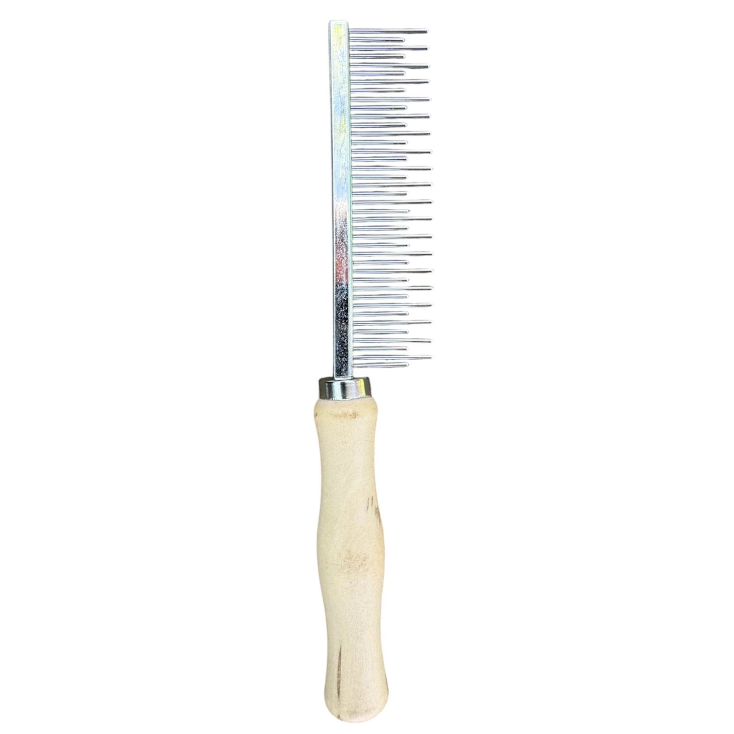 comb with wood handle 