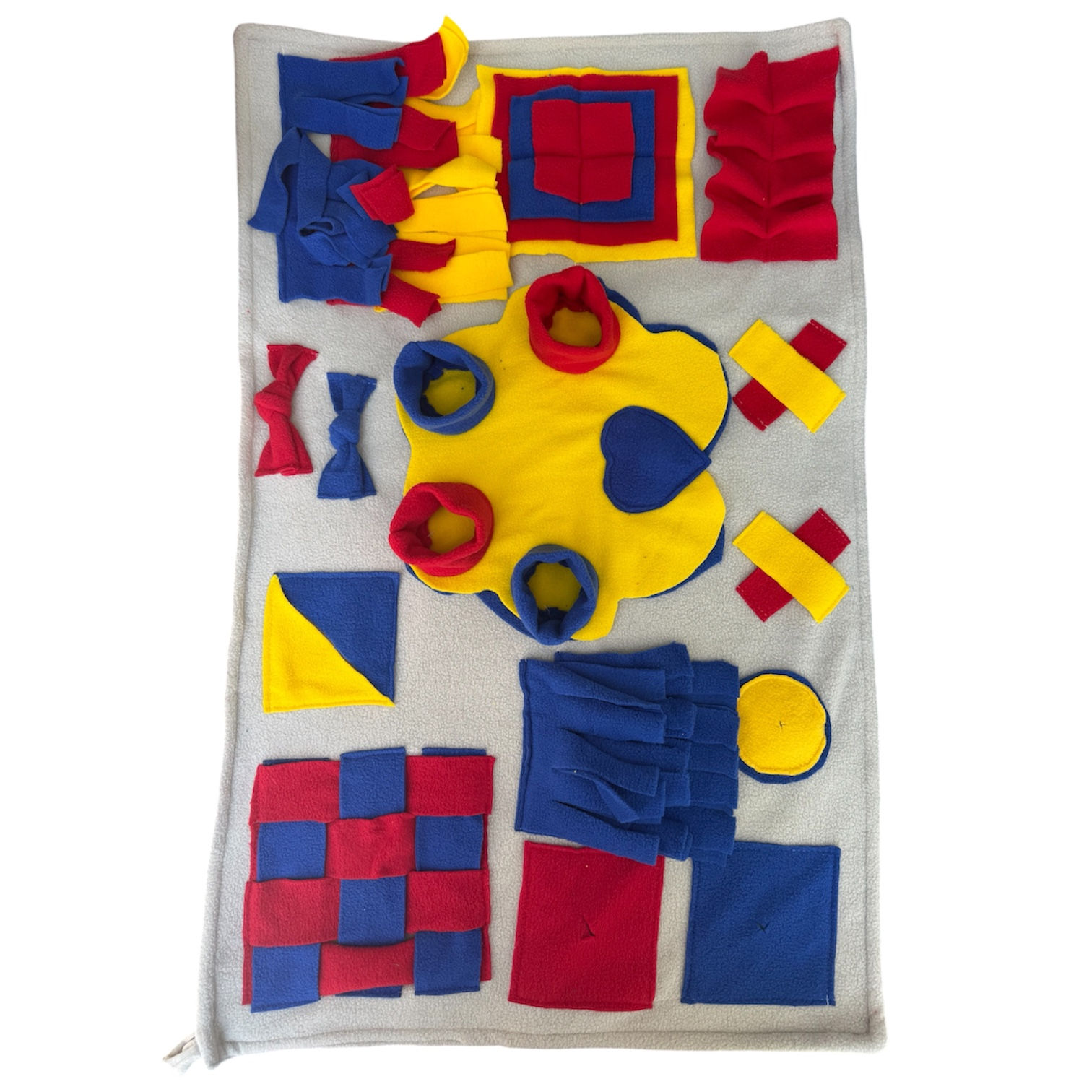 Sniffing mat L Blue / Red