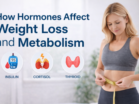 How hormones affect weight loss and metabolism
