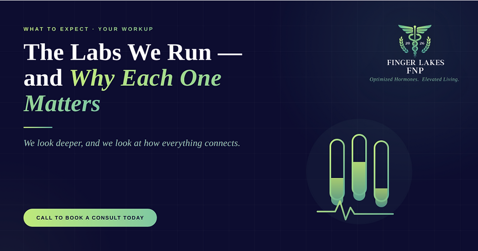The Labs We Run- and Why Each One Matters