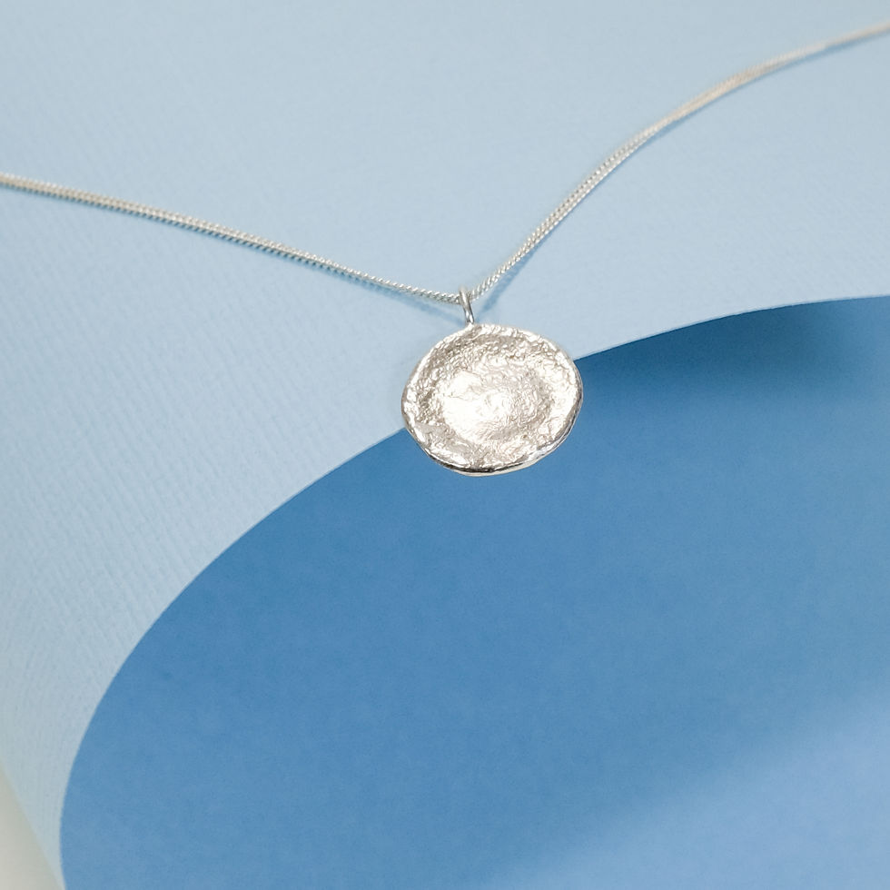 Thumbnail: Pendant "Disc Small Silver"