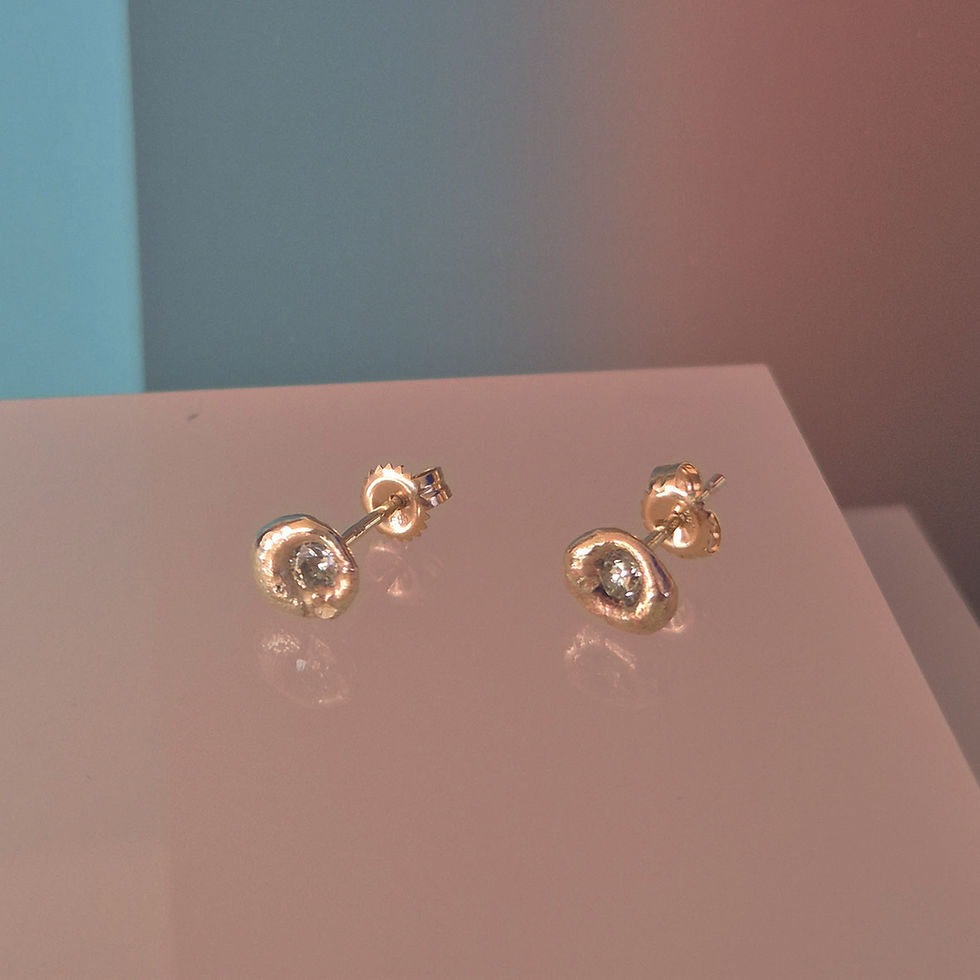 Thumbnail: Earrings ''Dipped Diamonds"
