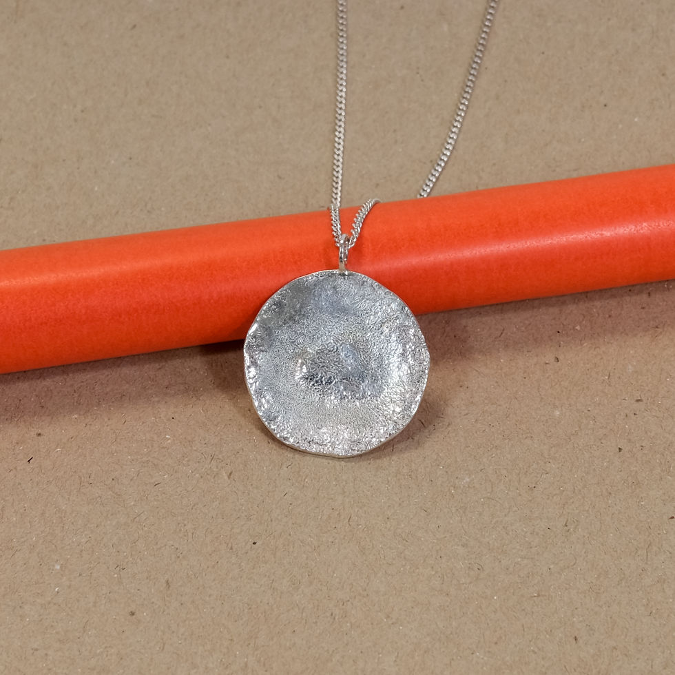 Thumbnail: Pendant "Disc Big Silver"