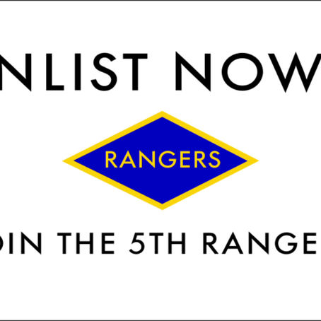 ENLIST NOW! Join the Rangers!