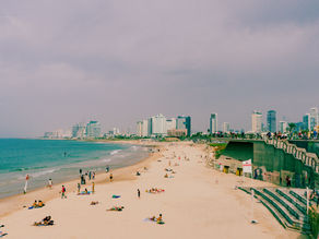 Les plages de Tel-Aviv, une scène de vie
