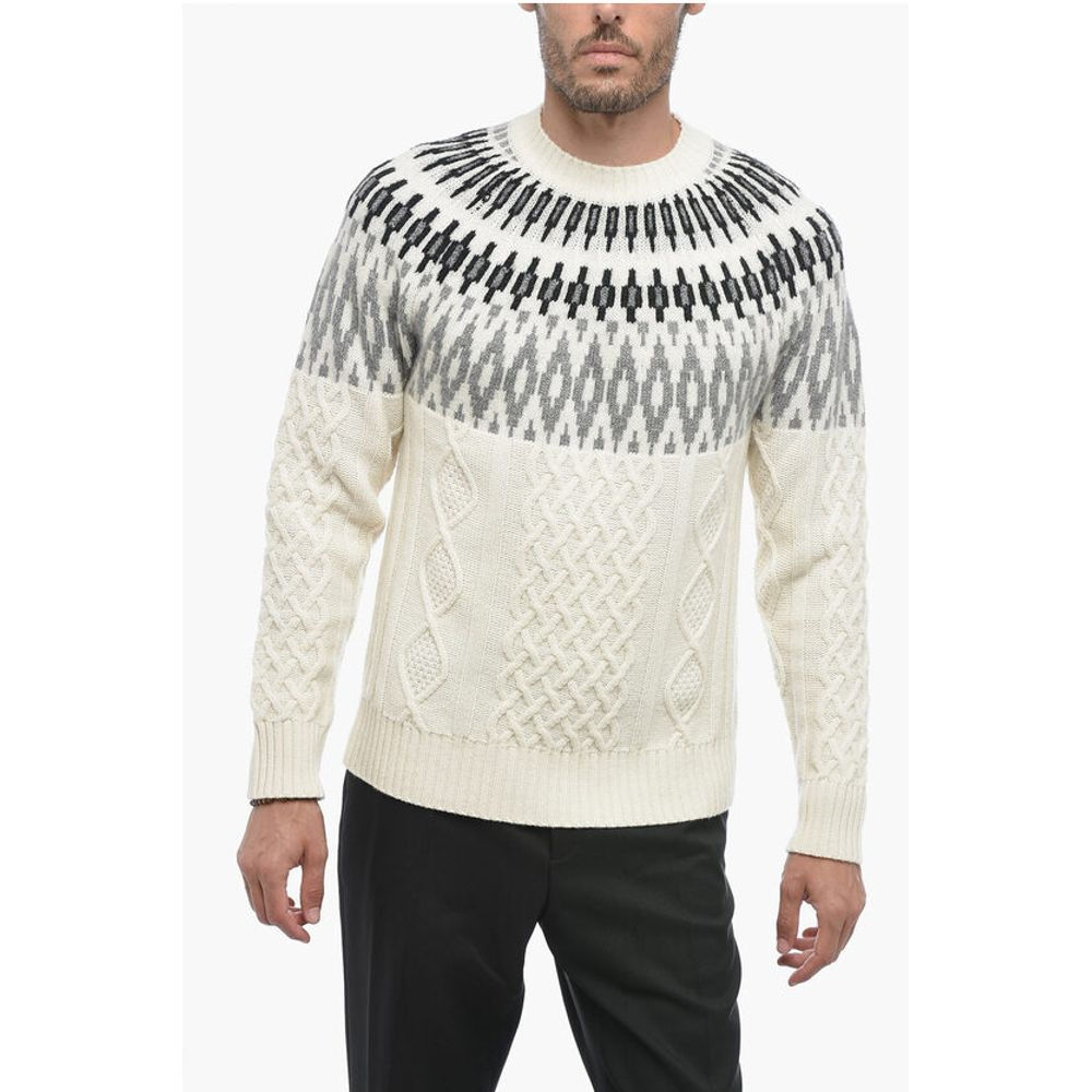 Altea Crew Neck NORVEGESE Cashmere Blend Sweater