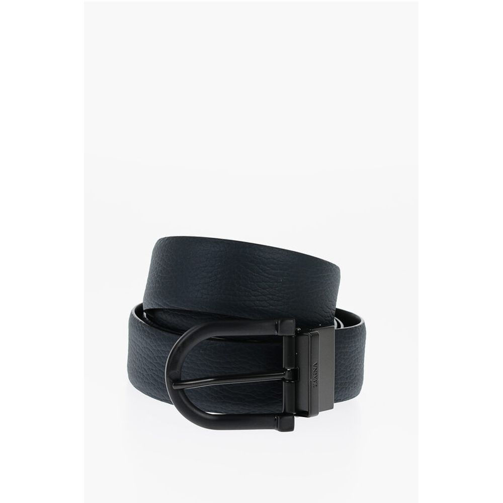 Ermenegildo Zegna Reversible Leather Belt 35mm