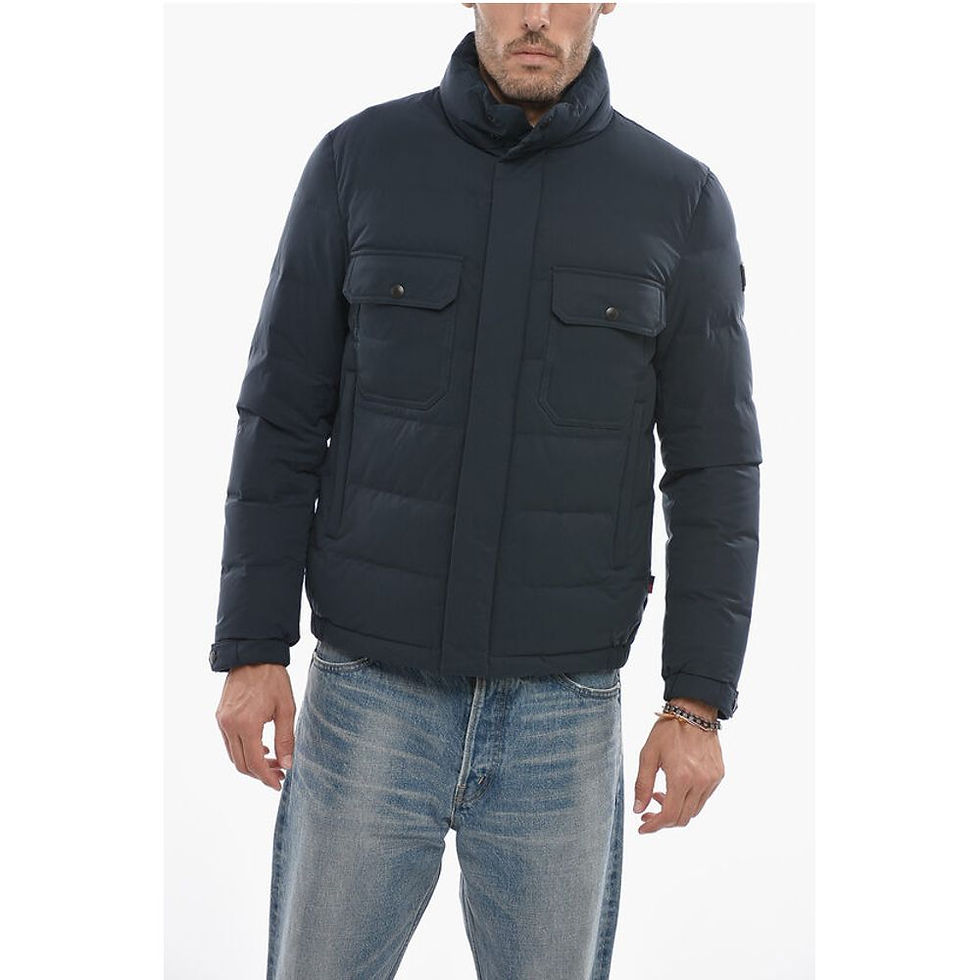 Woolrich Utility SIERRA Down Jacket with Hidden Closure