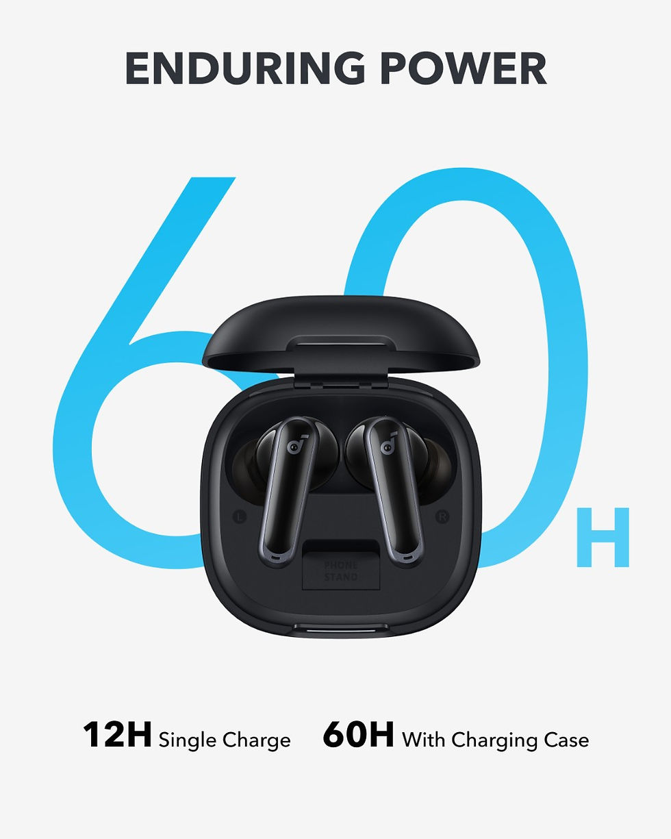 Thumbnail: (Eu Stock) Soundcore P40I by Anker, Wireless Earbuds with Anc, Bassup Technology