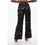 Thumbnail: AllSaints Floral Patterned Satin LOUISA Pants with Ankle Slits