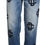 Thumbnail: Dsquared² Blue Washed High Waist Straight Denim Boston Jeans
