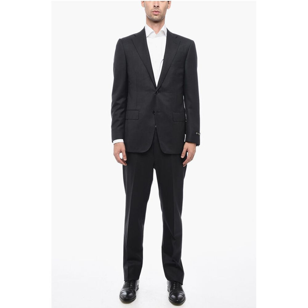 Corneliani Virgin Wool MANTUA Suit with Side Splits