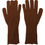 Thumbnail: Dolce & Gabbana Elegant Brown Cashmere Winter Gloves