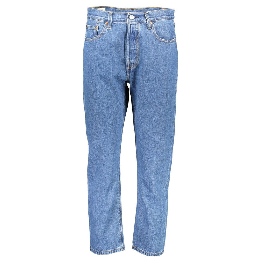 Levi's Blue Cotton Women Jean