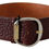 Thumbnail: GF Ferre Elegant Brown Leather Fashion Belt