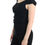 Thumbnail: Cavalli Elegant Cap Sleeve Black Top