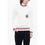 Thumbnail: Balmain Turtleneck Cable Knit Cotton Sweater with Embroidered Emblem