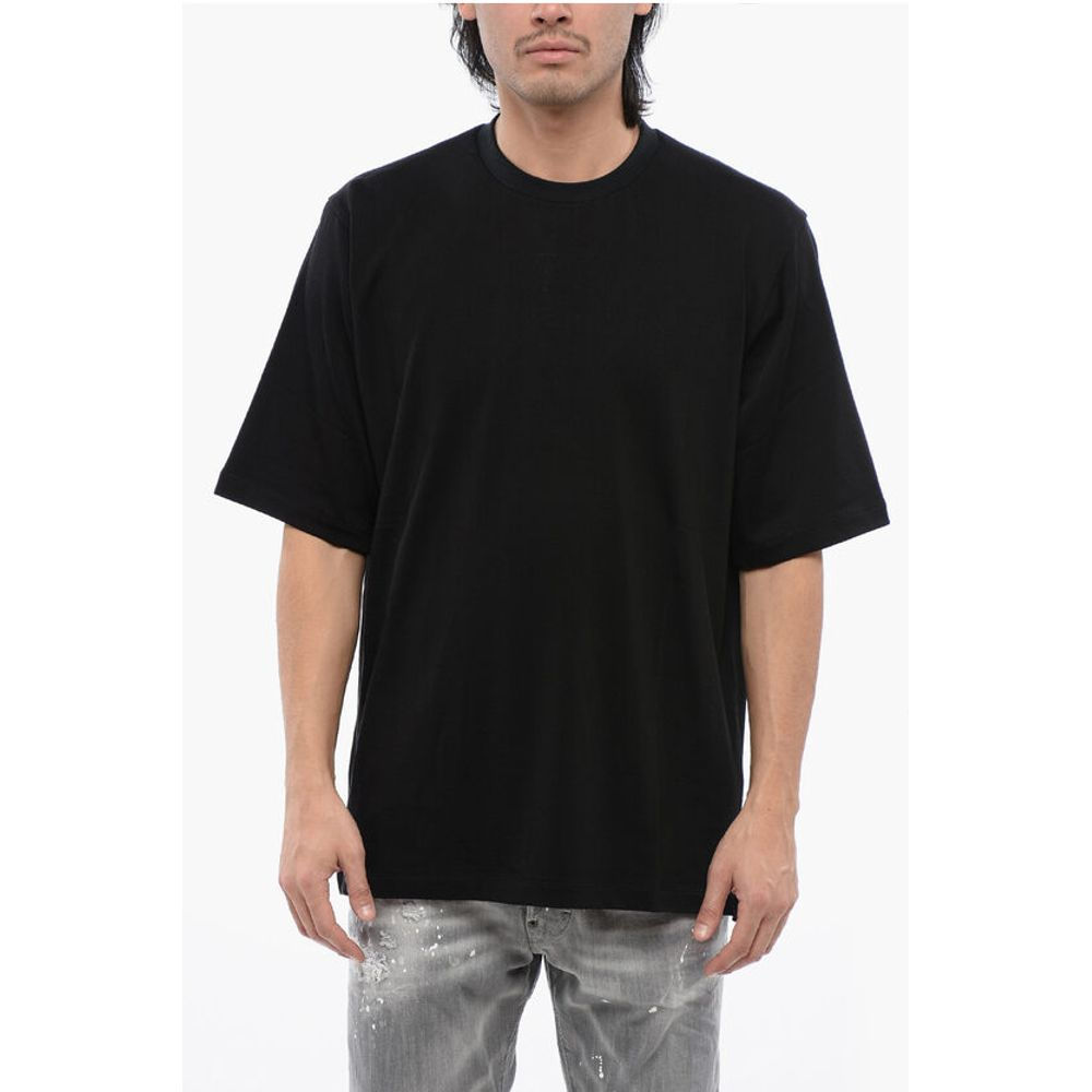 Dsquared² Football Fit Cotton Blend T-Shirt with Logo Patch