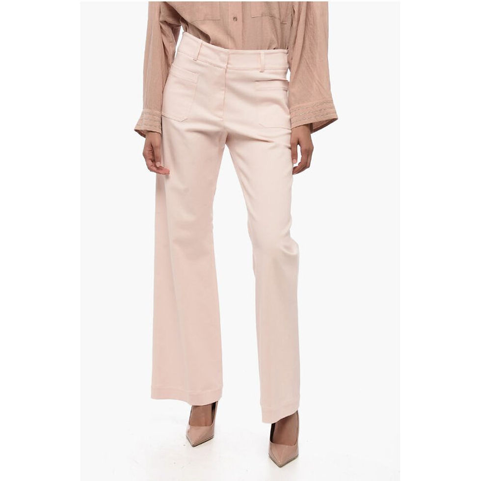 QL2 Denim NINA Wide-Leg Pants