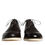 Thumbnail: Pollini Black White Leather Lace Up Men Dress Formal Shoes
