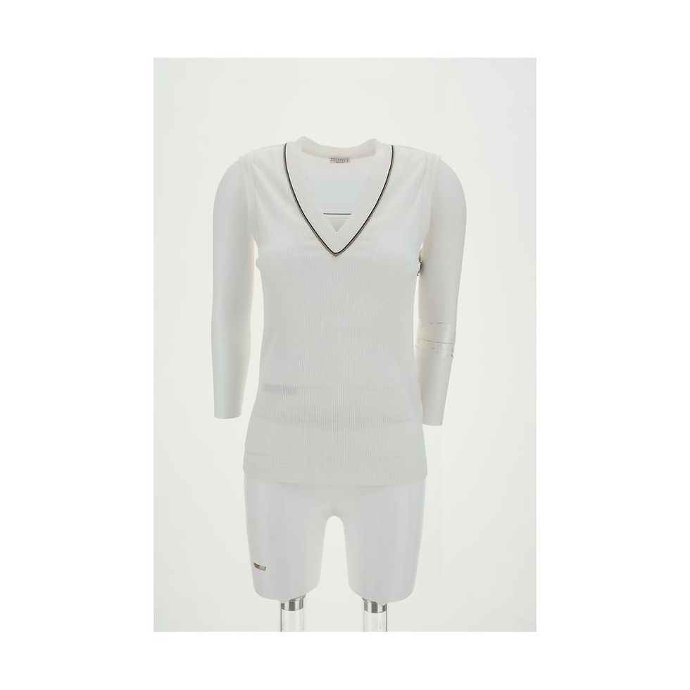 Brunello Cucinelli Ribbed Top