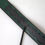 Thumbnail: Dolce & Gabbana Black Green Logo Silver Metal Buckle Belt