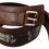Thumbnail: Costume National Elegant Brown Leather Fashion Belt