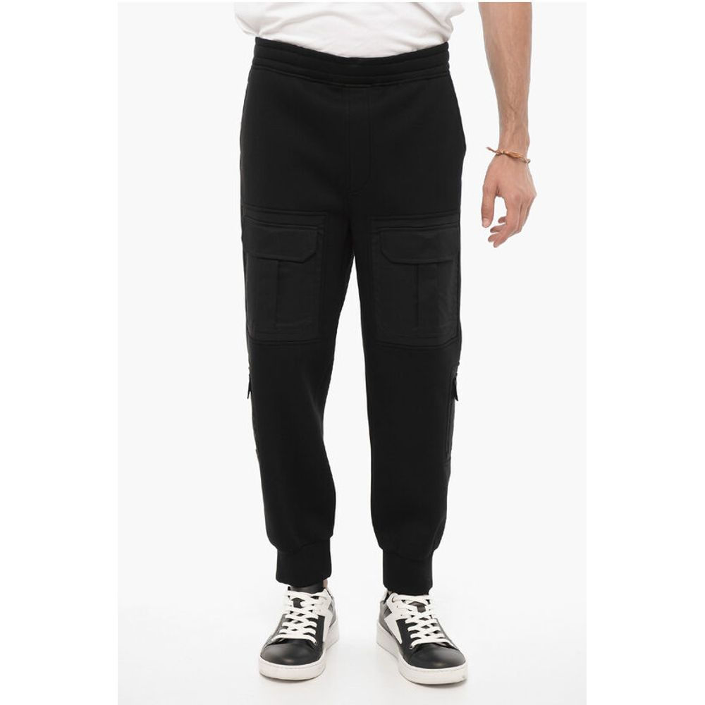 Neil Barrett Neoprene Loose Fit FIREMAN Cargo Joggers