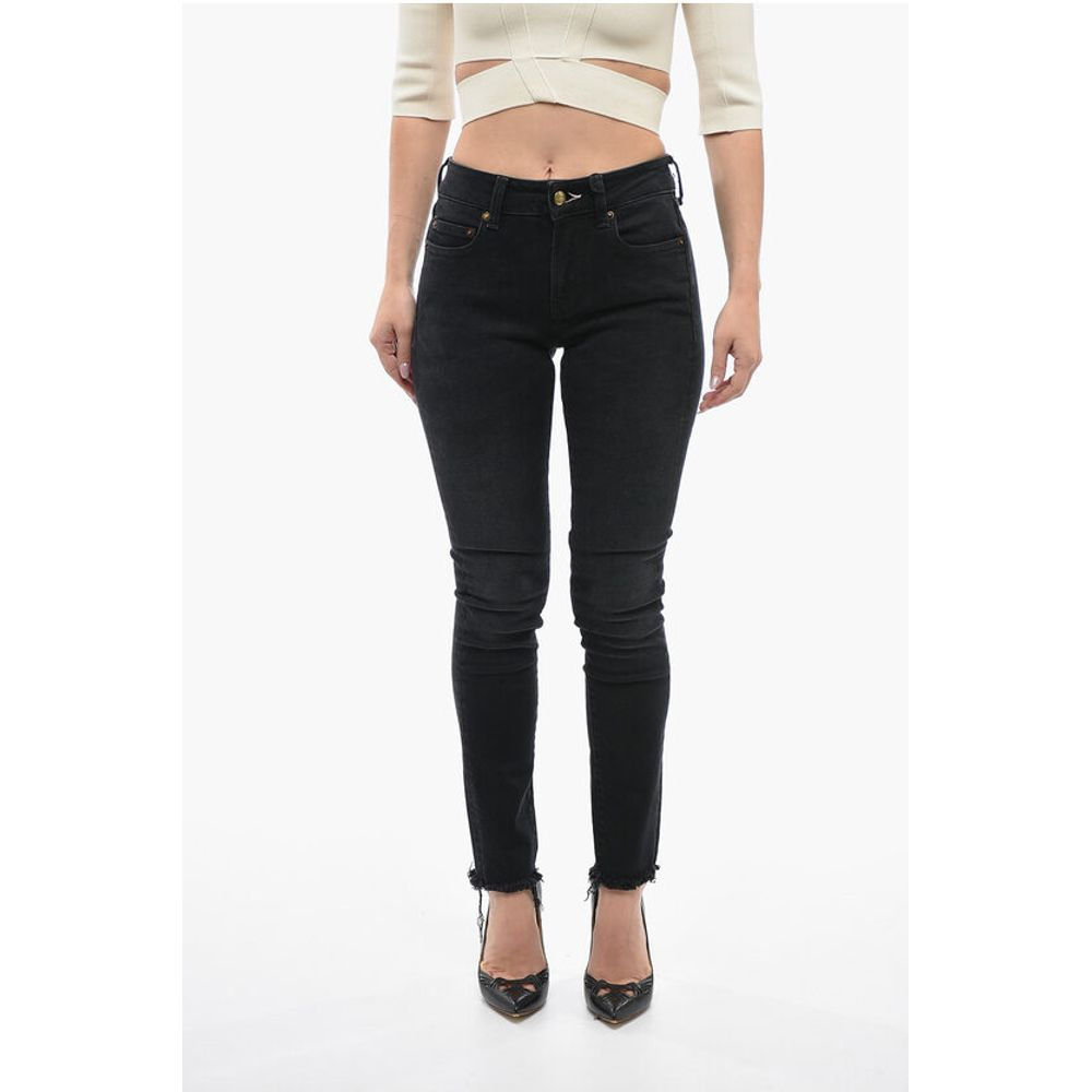 Washington Dee Cee Raw-Cut Bottom Skinny Fit Jeans