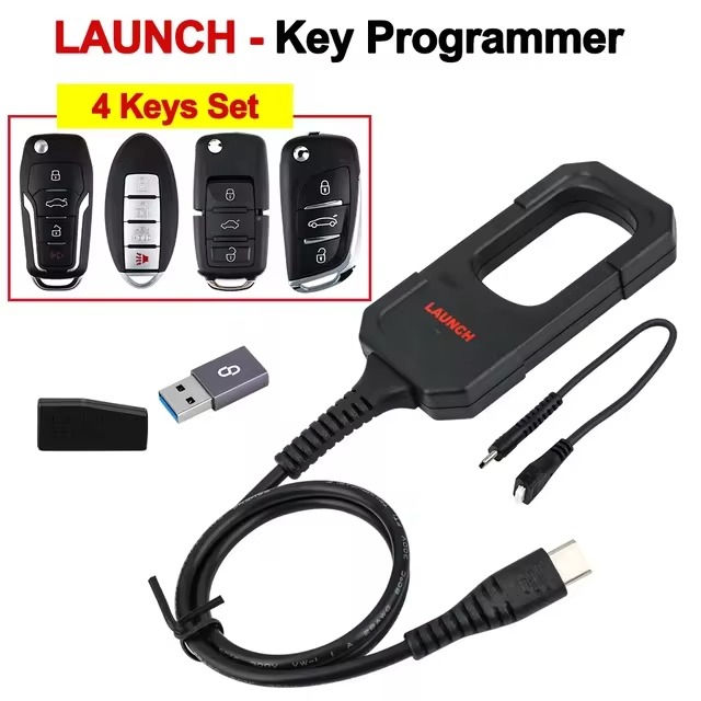 Thumbnail: LAUNCH X431 Key Programmer Read/Write IMMO Chip Programming Smart Key Anti Theft