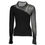 Thumbnail: Patrizia Pepe Elegant Crew Neck Sweater with Contrast Details