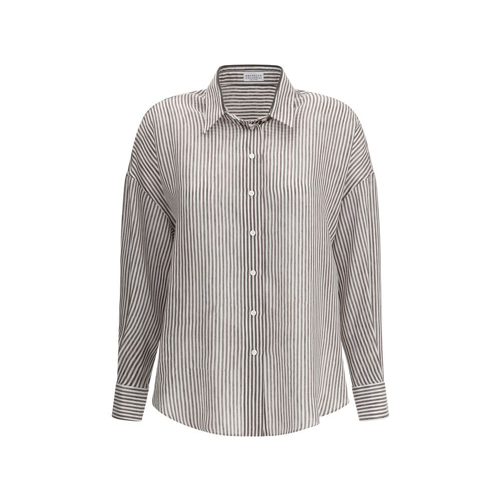 Brunello Cucinelli Striped Shirt
