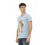 Thumbnail: Trussardi Action Light Blue Cotton Men T-Shirt