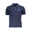 Thumbnail: La Martina Blue Cotton Men Polo Shirt