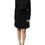 Thumbnail: Emporio Armani Black Viscose Long Sleeves A-line Mini Dress