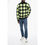 Thumbnail: Awake New York Argyl Motif Two-Tone Crew-neck Sweater