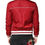 Thumbnail: Dolce & Gabbana Red White Nylon Full Zip Men Bomber Jacket