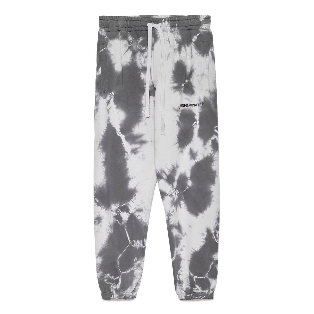 Hinnominate Chic Stone Print Stretch Cotton Trousers