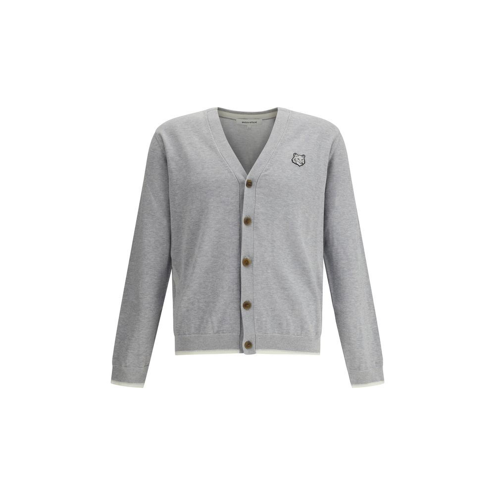 Maison Kitsuné Logoed Cardigan
