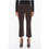 Thumbnail: QL2 Corduroy Palazzo Trousers with Cropped Leg