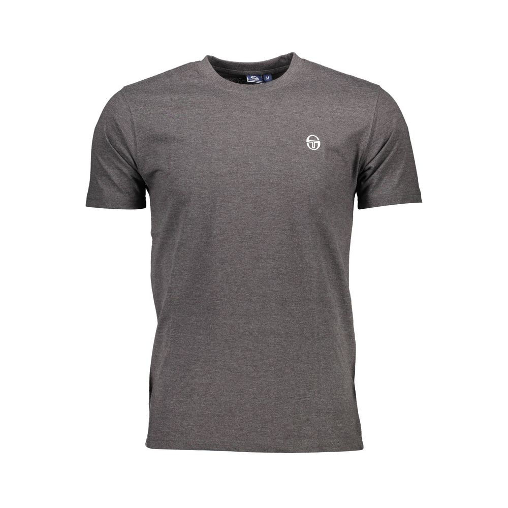 Sergio Tacchini Brown Cotton Men T-Shirt