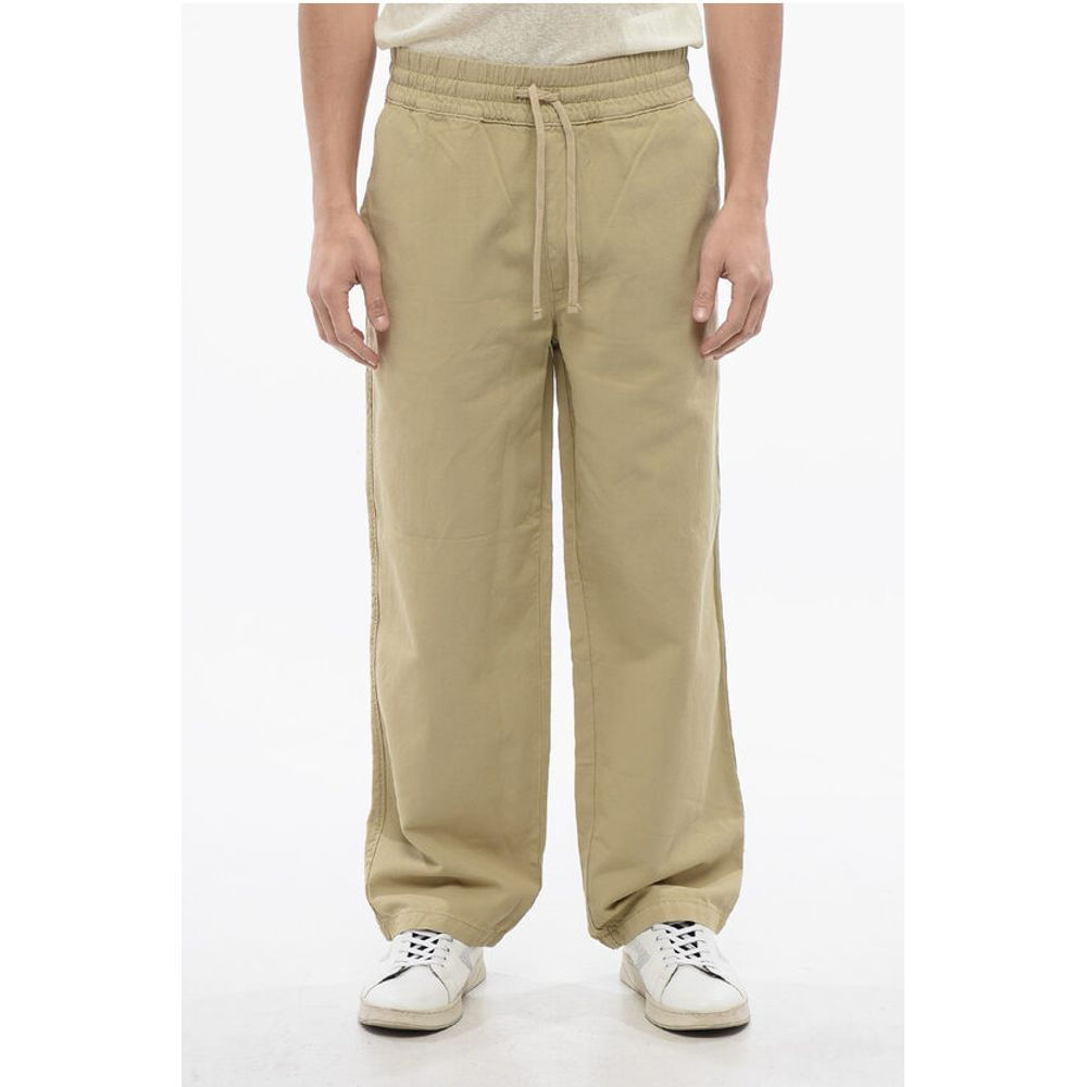 AllSaints Straight Leg Cotton and Linen HANBURY Pants