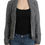Thumbnail: Cavalli Elegant Gray Wool Blend Cardigan