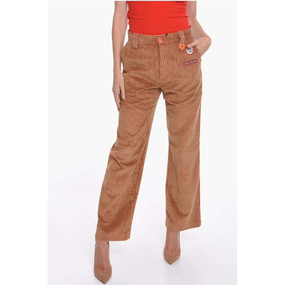Cormio Corduroy TANER Workwear Pants with Patches