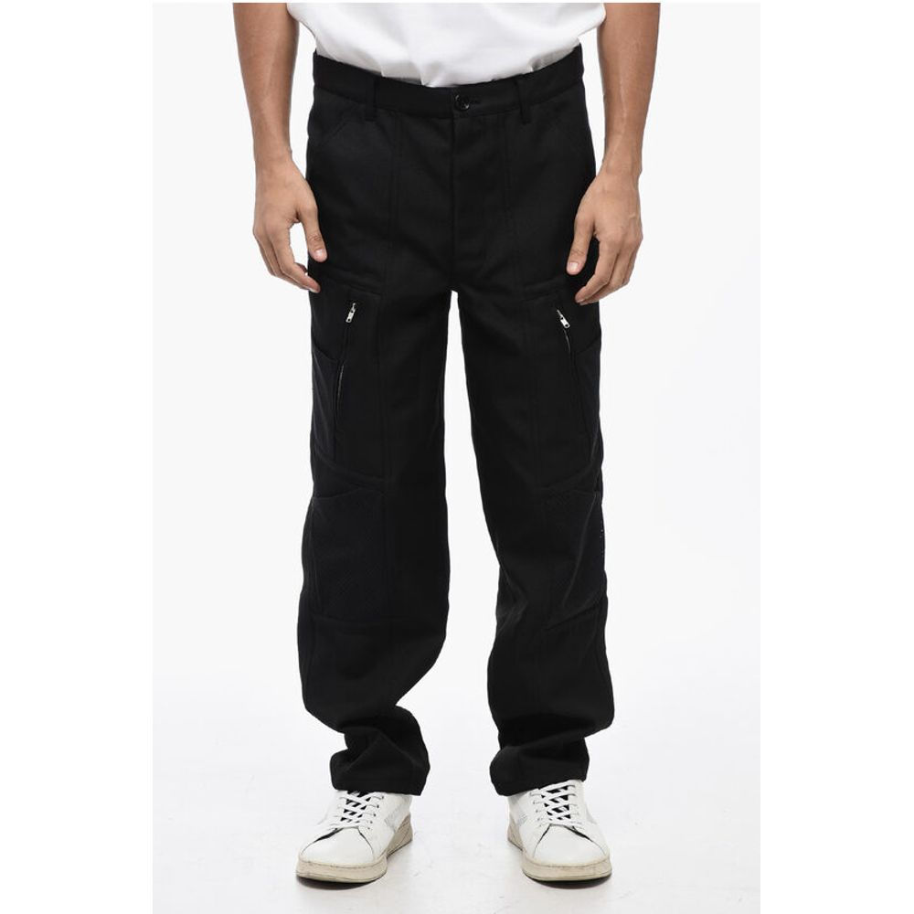 Comme Des Garçons SHIRT Twill Cargo Pants with Belt Loops