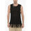 Thumbnail: Andersson Bell Perforated Sleeveless GORDON Crew-neck Sweater with Fringes